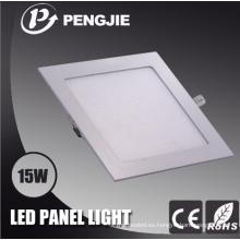 Nuevo tipo panel de luz cuadrado LED 15W con CE (PJ4031)
